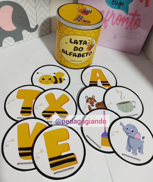 alfabeto na lata