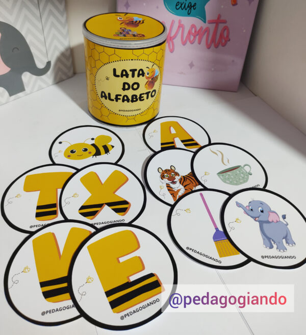 alfabeto na lata