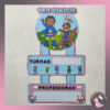 BEM-VINDOS -SUPER-HERÓIS-PLAQUINHA PARA PORTA