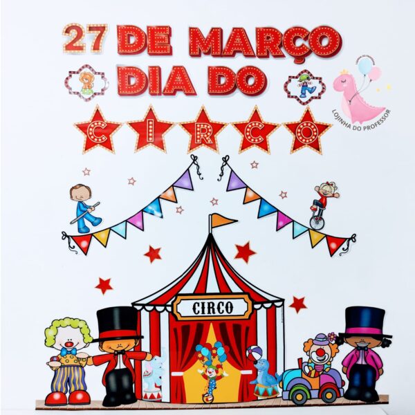 dia do circo- painel 2