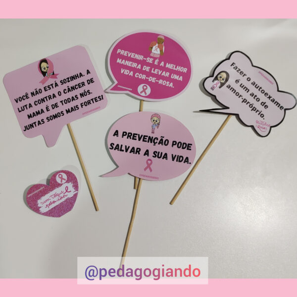 outubro rosa, kit outubro rosa