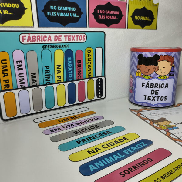 fábrica de textos,fábrica, produção de textos, leitura, alfabetização e letramento