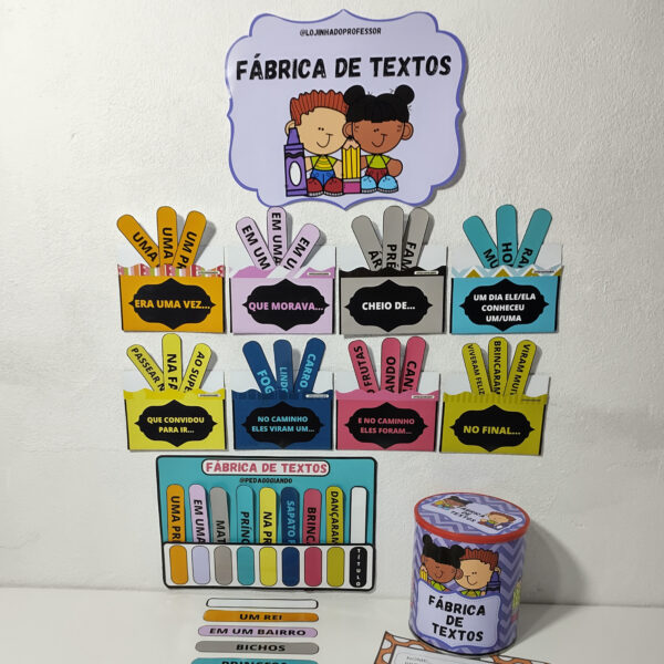 fábrica de textos,fábrica, produção de textos, leitura, alfabetização e letramento
