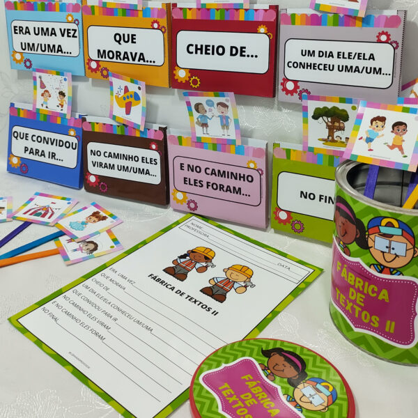 fábrica de textos,fábricas,rodução de textos,português,alfabetização e letramento