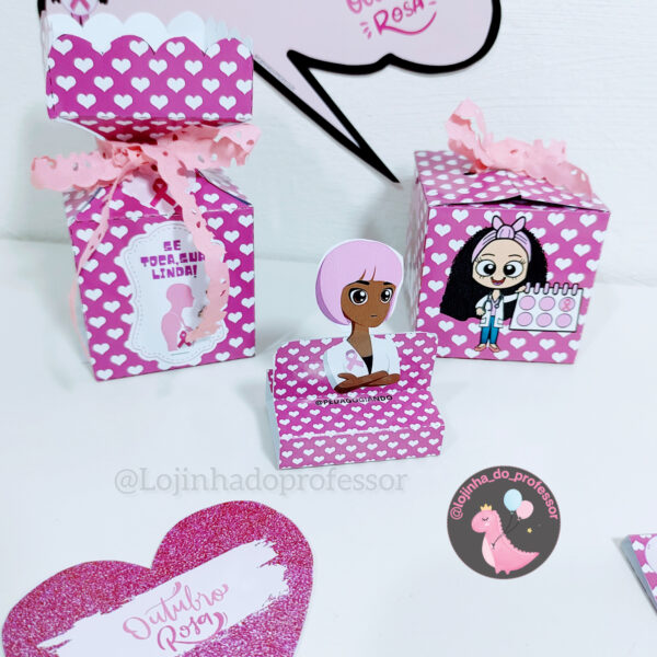 kit outubro rosa,outubro rosa
