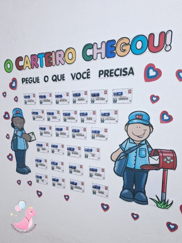 o carteiro chegou , dinâmica professor, dinâmica aluno, dinâmica pegue o que você precisa
