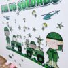 painel dia do soldado, dia do soldado, 25 de agosto,painel soldado