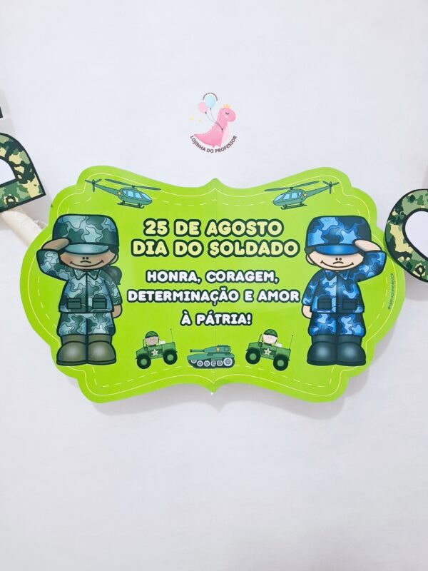 dia do soldado, bamboê dia do soldado, 25 de agosto dia do soldado