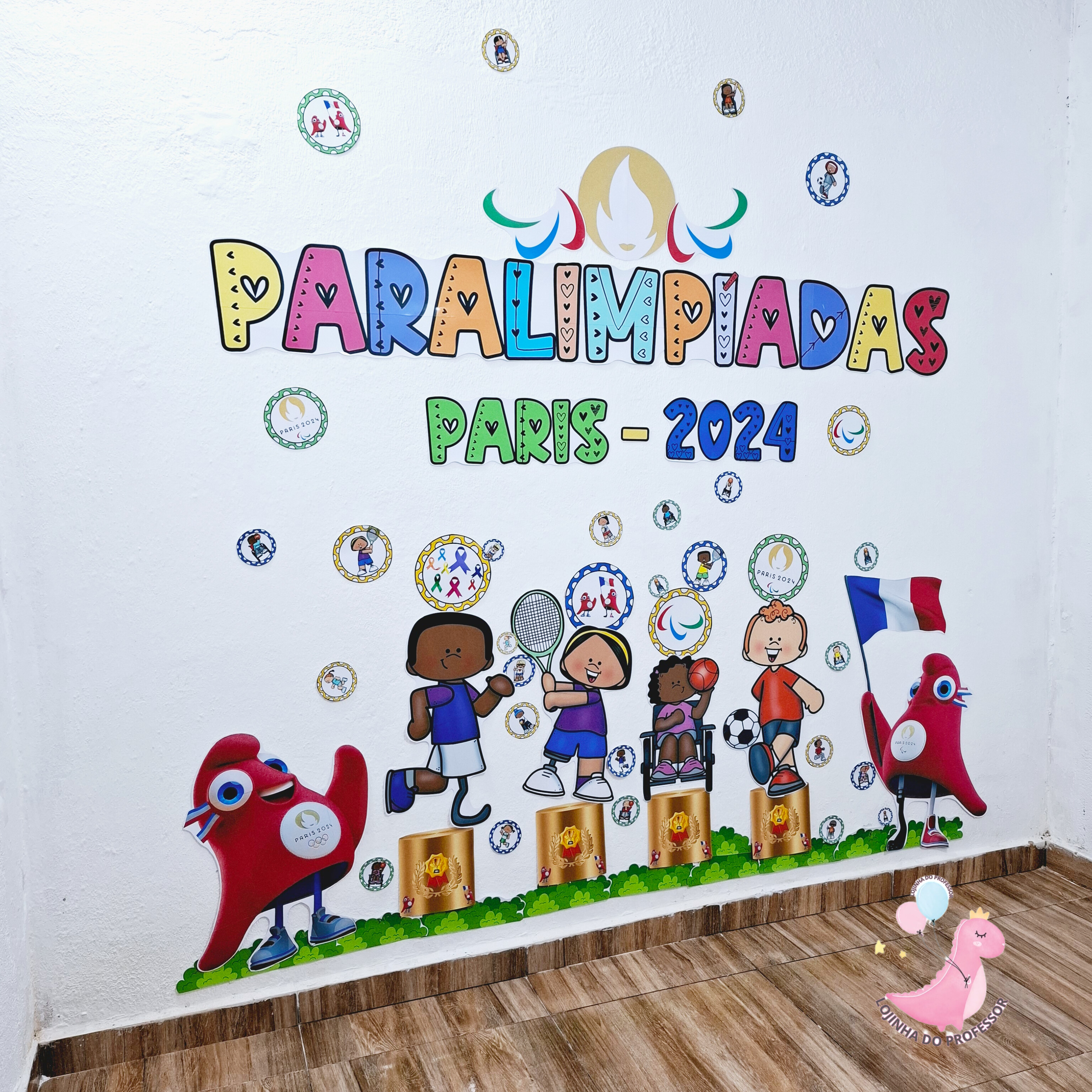 paralimpíadas, painel, inclusão,setembro verde, setembro azul,