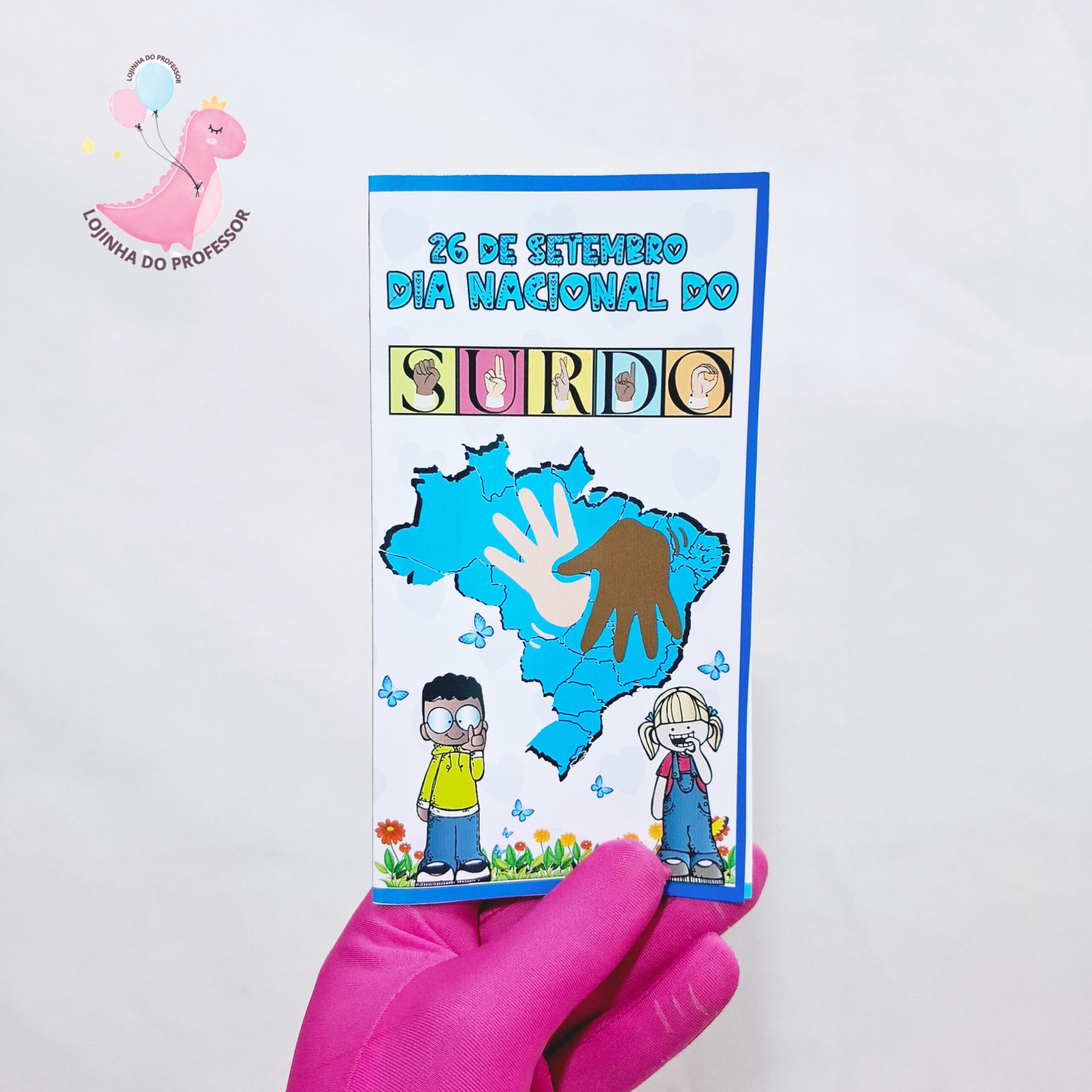 Folder dia do surdo – Lojinha do professor