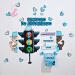 novembro azul ,painel novembro azul, recursos pedagógicos, semáforo do autocuidado