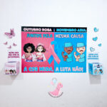 PAINEL OUTUBRO ROSA E NOVEMBRO AZU,painel outubro rosa, painel outubro azul, campanha de prevenção ao câncer, recursos pedagógicos, sala dos professores ,educação, ensino,pedagogo, pedagoga