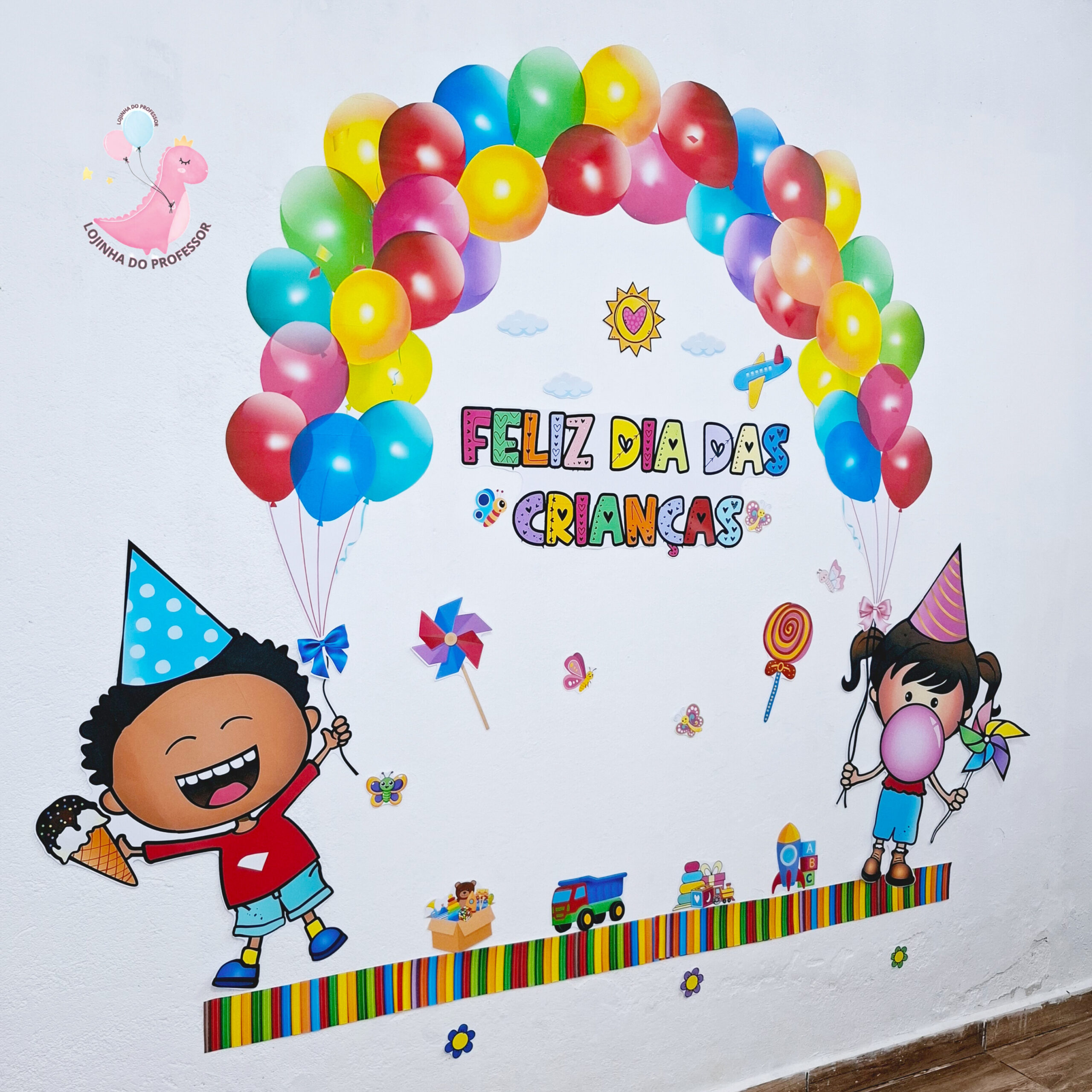 painel dia das crianças, dia das crianças , outubro ,mês das crianças , crianças , 12 de outubro