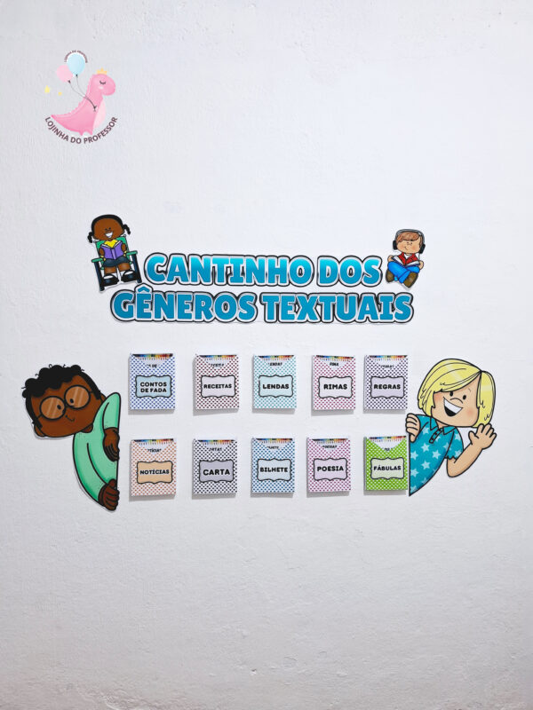 Cantinho dos gêneros textuais