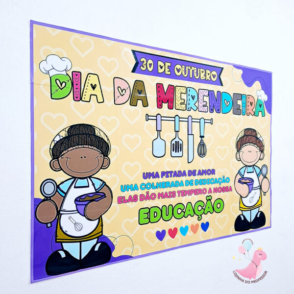 30 de outubro, dia da merendeira, dia da merendeira, painel dia da merendeira, lembrancinha dia da merendeira,recurso pedagógico, lojinha do professor, atividades infantis, alfabetização e letramento,educação infantil,atividades para crianças