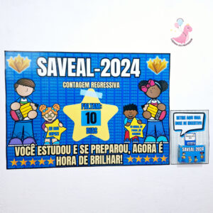 SAVEAL 2024, painel savel 2024,semana de avaliações, prova final, avaliação externa, painel saresp,dia de prova,recurso pedagógico, lojinha do professor, atividades infantis, alfabetização e letramento,educação infantil,atividades para crianças