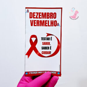 campanha dezembro vermelho, painel dezembro vermelho, dezembro vermelho,vermelho, hiv, teste hiv, doenças sexualmente transmissívies,recurso pedagógico, lojinha do professor, atividades infantis, alfabetização e letramento,educação infantil,atividades para crianças