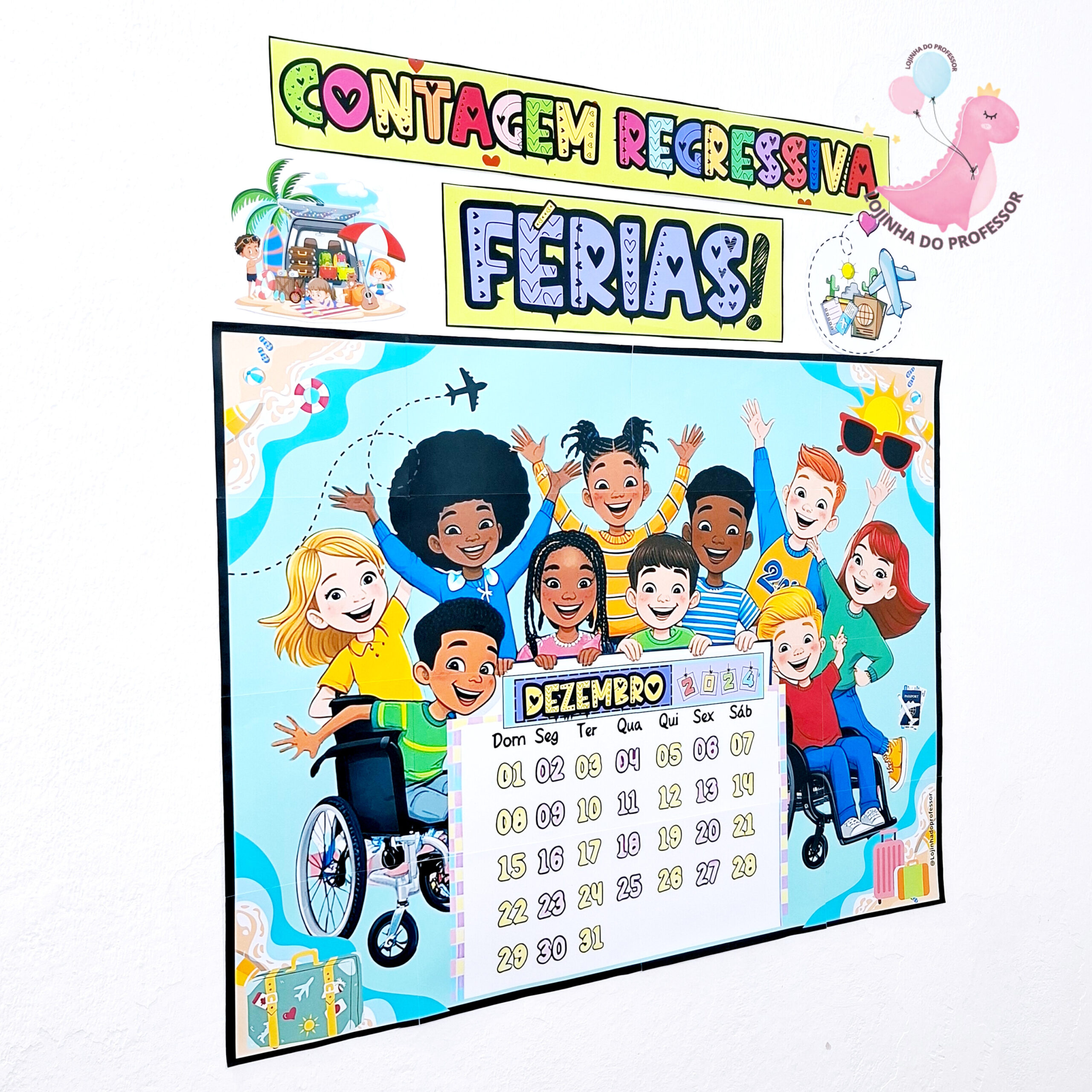 contagem regressiva para férias, contagem regressiva, férias, painel contagem regressiva , férias aluno, Lojinha do professor, recursos pedagógicos, professor, educação, atividades infantis, alfabetização,professora, professor,recursos lúdicos, lojinha,ensino fundamental