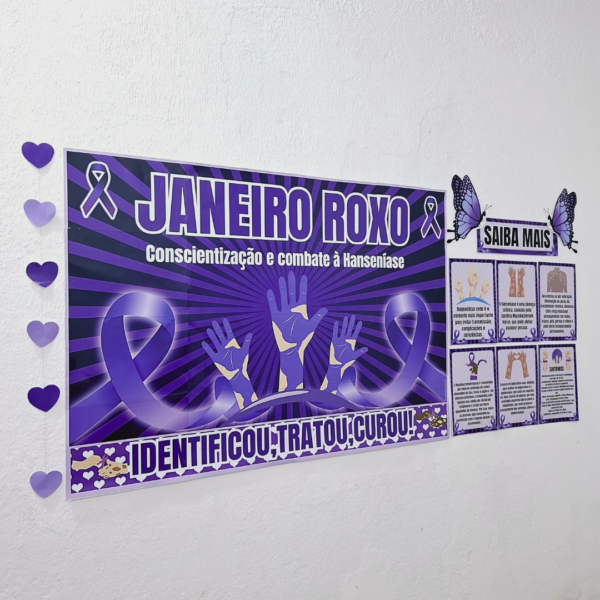 janeiro roxo, painel janeiro roxo , hanseníase, campanha janeiro roxo, Lojinha do professor, recursos pedagógicos, professor, educação, atividades infantis, alfabetização,professora, professor,recursos lúdicos, lojinha,ensino fundamental,pedagogo,pedagoga,dicas de atividades infantis,