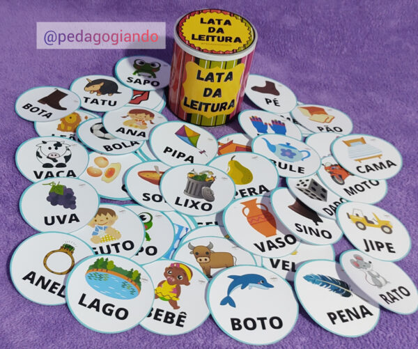 alfabetização e letramento, leitura, lata da leitura, método fônico, fônico,cartlha de leitura,atividade para leitura,primeiro ano Lojinha do professor, recursos pedagógicos, professor, educação, atividades infantis, alfabetização,professora, professor,recursos lúdicos, lojinha,ensino fundamental,pedagogo,pedagoga,dicas de atividades infantis,