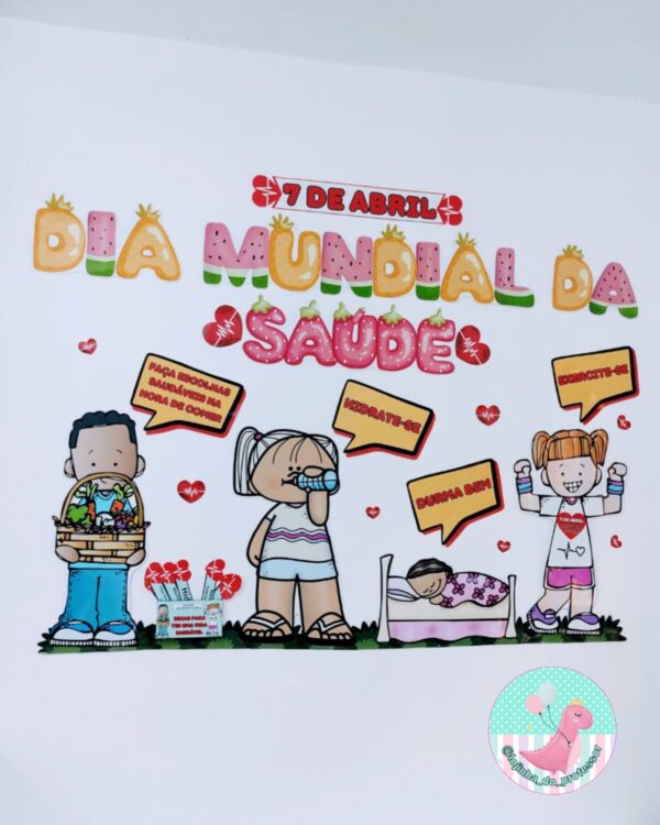 saúde, dia mundial da saúde, 7 de abril dia mundial da saúde,Lojinha do professor, recursos pedagógicos, professor, educação, atividades infantis, alfabetização,professora, professor,recursos lúdicos, lojinha,ensino fundamental,pedagogo,pedagoga,dicas de atividades infantis,