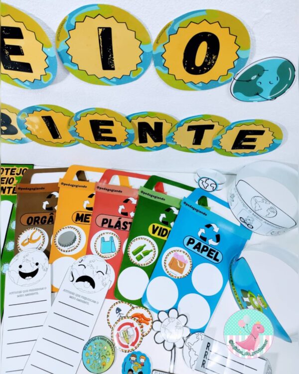 meio ambiente, natureza,reciclagem,kit meio ambiente,painel meio ambiente, painel reciclagem,recursos naturais,preservação,3r Lojinha do professor, recursos pedagógicos, professor, educação, atividades infantis, alfabetização,professora, professor,recursos lúdicos, lojinha,ensino fundamental,pedagogo,pedagoga,dicas de atividades infantis,