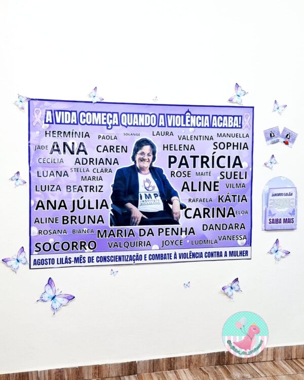 bambolê para foto,kit agosto lilás, agosto lilás, lei maria da penha, maria da penha,painel agosto lilás ,campanha agosto lilás ,lojinha do professor ,recursos ´pedagógicos, educação infantil, ensino fundamental, educação especial,alfabetização e letramento,professora, professor,maria da penha,caixa mimo,cartãi agosto lilás