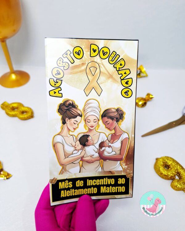 painel agosto dourado, agosto dourado, espelho do afeto agosto agosto dourado, mês de incentivo a amamentação, caixa mimo agosto dourado ,campanha agosto dourado, lojinha do professor, recursos pedagógicos, educação, professora, pedagogia,folder agosto dourado, espelho do afeto agosto dourado