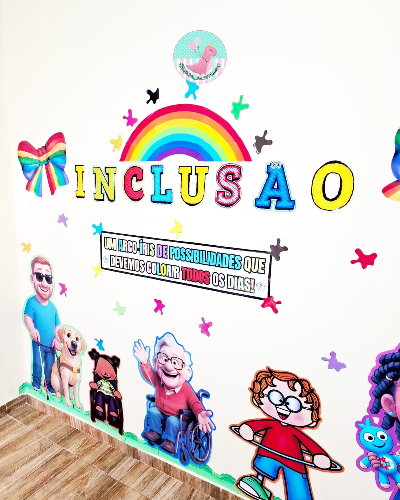Inclusão-painel – Lojinha do Professor