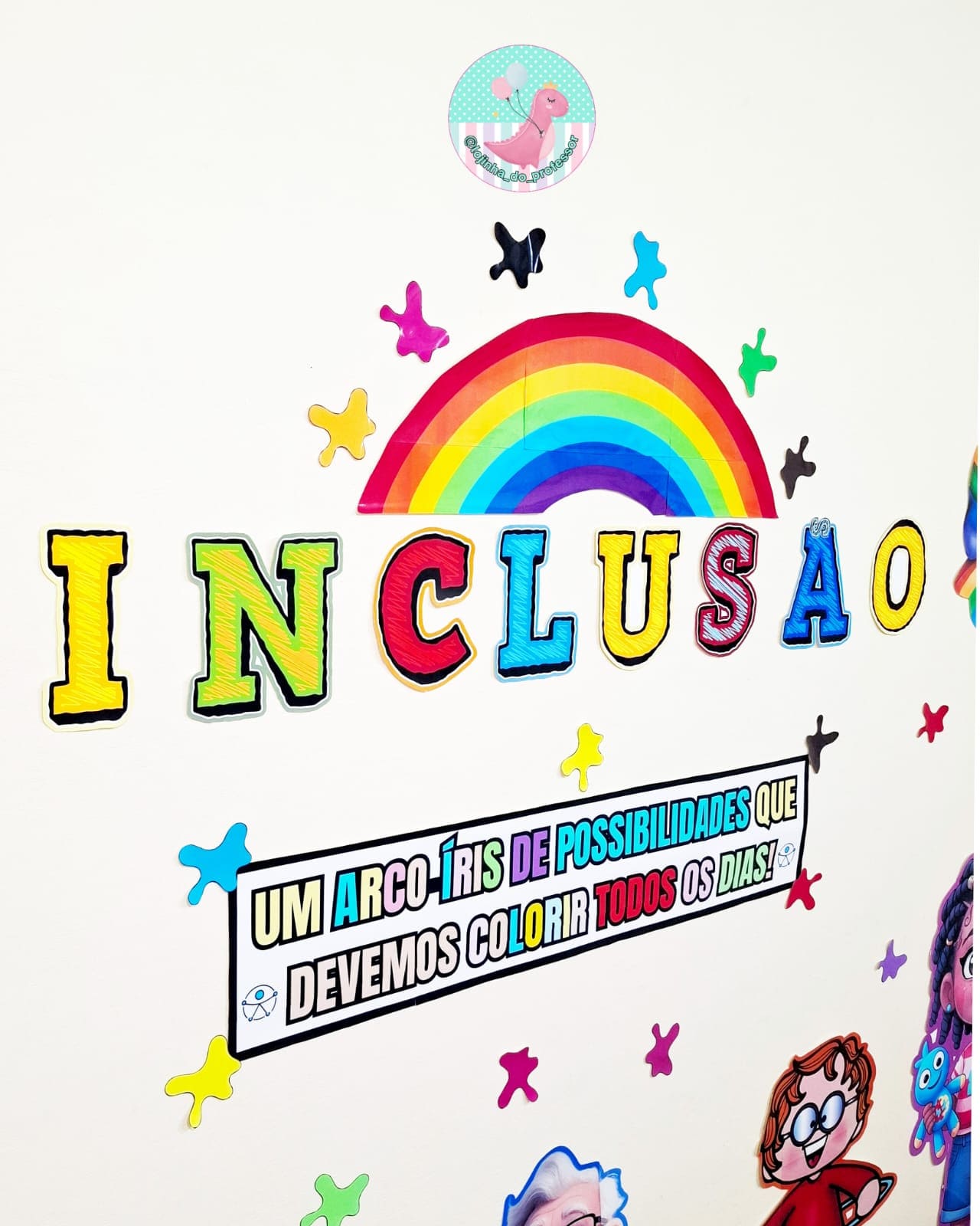 Inclusão-painel – Lojinha do Professor