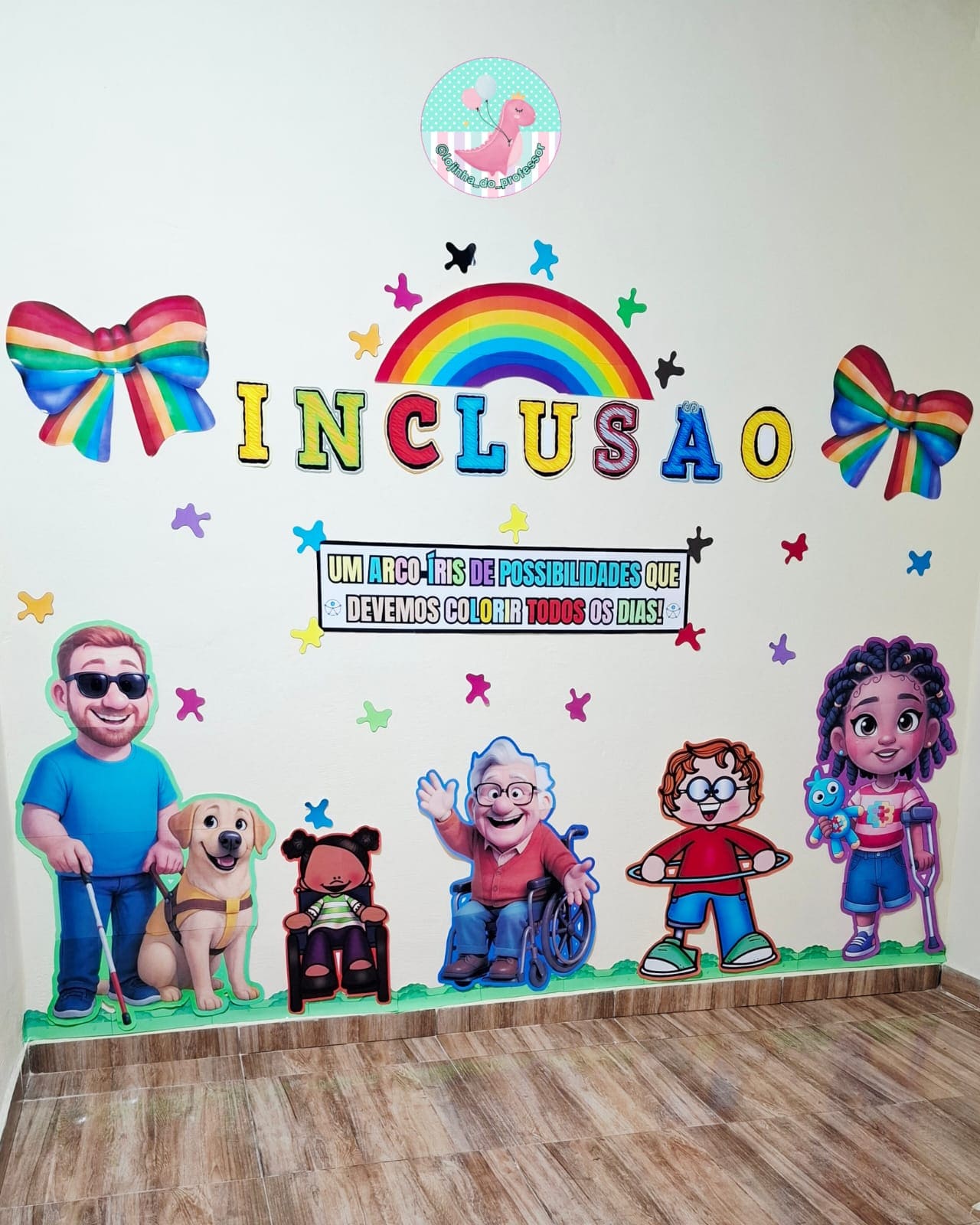 Inclusão-painel – Lojinha do Professor