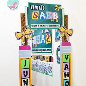 espelho das afirmações saeb,mural para foto saeb,folder saeb,cartão saeb,saeb 2025, painel saeb 2025, kit saeb 2025, SAEB, sistema de avaliação da educação básica,semana de avaliações, prova final, avaliação externa, painel saresp,dia de prova,boa prova, semana de avaliação, spaece, boa prova, dia de prova, incentivo para prova,saeb 2025