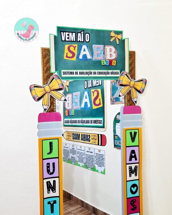 espelho das afirmações saeb,mural para foto saeb,folder saeb,cartão saeb,saeb 2025, painel saeb 2025, kit saeb 2025, SAEB, sistema de avaliação da educação básica,semana de avaliações, prova final, avaliação externa, painel saresp,dia de prova,boa prova, semana de avaliação, spaece, boa prova, dia de prova, incentivo para prova,saeb 2025