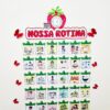nossa rotina, rotina,sala de aula, cartaz para sala de aula , morango do amor, recursos pedagógicos, educação, pedagogia, ornamentação para sala de aula, escola, educação infantil, ensino fundamental, lojinha do professor