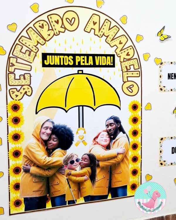 mês de prevenção ao suicídio, valorização da vida,setembro amarelo,painel setembro amarelo,painel setembro amarelo, caixa mimo setembro amarelo, espelho das afirmações setembro amarelo,setembro amarelo