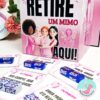 caixa mimo outubro rosa,outubro rosa, painel outubro rosa, kit outubro rosa, câncer de mama, juntas pela vida, um toque , toque de vida , campanha outubro rosa