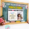 férias dos professores, recesso escolar, contagem regressiva para as férias, descanso docente, férias na escola, humor de professor, fim do ano letivo, merecidas férias, clima de férias, volta às aulas, encerramento letivo, descanso merecido, pausa pedagógica, férias com humor, vida de professor, professores cansados, reta final das aulas, despedida do semestre, momento de relaxar, férias chegando