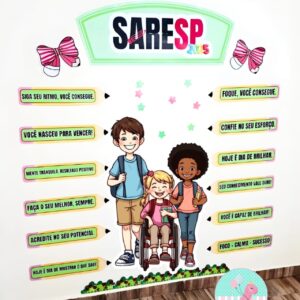MURAL PARA FOTO SARESP,saeb,semana de avaliações ,semana de provas, avaliações externas, enem, spece,dia de prova, boa prova, inventivo para provs, contagem regressiva para prova,saego,SAEPI,PAINEL SPAECE,SARESP-PAINEL SARESP