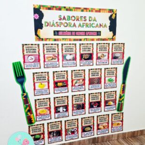 DIÁSPORA AFRICANA, ALIMENTOS DE ORIGEM AFRICANA , CULINÁRIA AFRICANA,POTÊNCIA NEGRA , PERSONALIDADES NEGRAS,UBUNTU, NEGROS QUE FIZERAM HISTÓRIA,afro, africanidade, kwanzaa, feliz kwanzaa, consciência negra, racismo , painel consciência negra , negros, negras, afro, african,ubuntu,mural para foto ubuntu,representatividade negra,zumbi dos palmares, dandara dos palmares,afro, black power