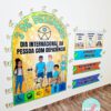 semana nacional da pessoa com deificiência intectual e múltipla, painel semana da educação especial,Inclusão, Respeito, Diversidade, Acessibilidade, Autonomia, Conscientização, Apoio, Direitos, Valorização, Potencial.,DIA INTERNACIONAL DA PESSOA COM DEFICIÊNCIA, 3 DE DEZEMBRO ,INCLUSÃO