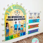 semana nacional da pessoa com deificiência intectual e múltipla, painel semana da educação especial,Inclusão, Respeito, Diversidade, Acessibilidade, Autonomia, Conscientização, Apoio, Direitos, Valorização, Potencial.,DIA INTERNACIONAL DA PESSOA COM DEFICIÊNCIA, 3 DE DEZEMBRO ,INCLUSÃO