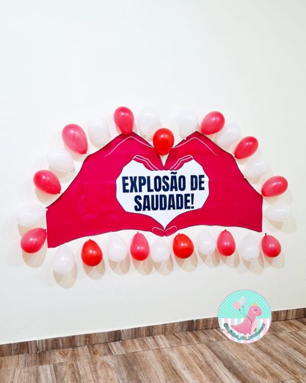 EXPLOSÃO DE SAUDADE-DINÂMICA-Lojinhadoprofessor,DESPEDIDA,PAINEL SAUDADE,APINEL DESPEDIDA, DINÂMICA DESPEDIDA,EXPLOSÃO DE SAUDADE