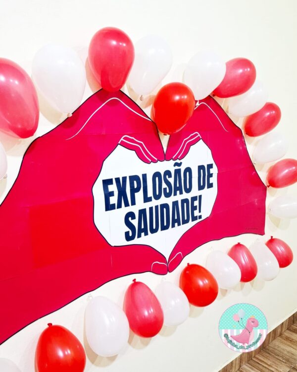 EXPLOSÃO DE SAUDADE-DINÂMICA-Lojinhadoprofessor,DESPEDIDA,PAINEL SAUDADE,APINEL DESPEDIDA, DINÂMICA DESPEDIDA,EXPLOSÃO DE SAUDADE
