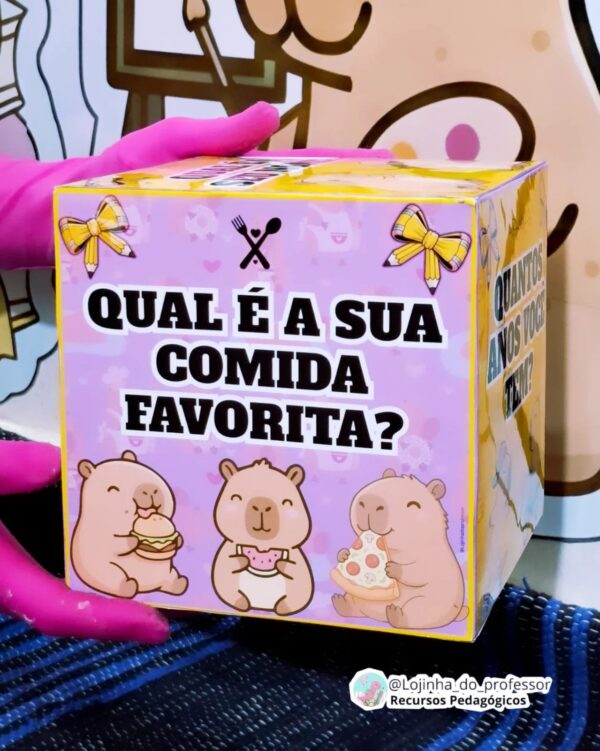 Dado da Apresentação-Capivara | Volta às Aulas