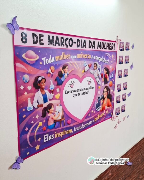 Universo de Conquistas – Painel Dia da Mulher