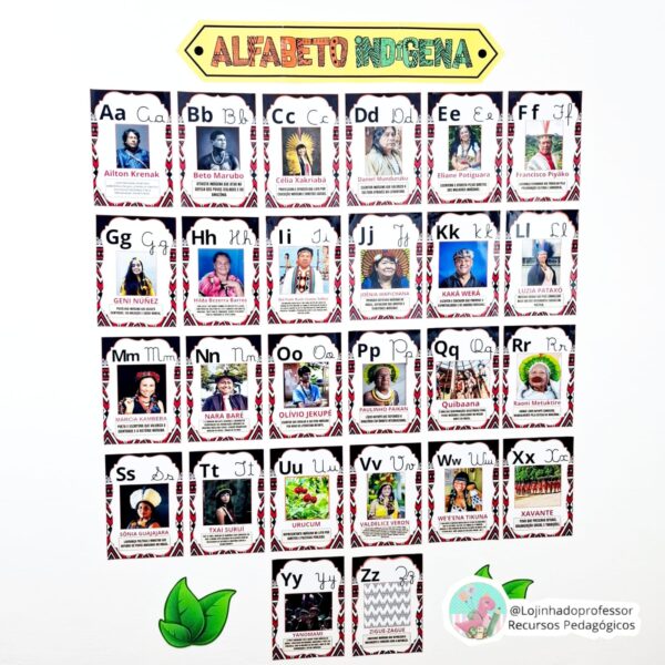 Alfabeto Indígena-Abril Indígena