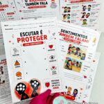 Atividades educativas sobre cuidado, amor e proteção