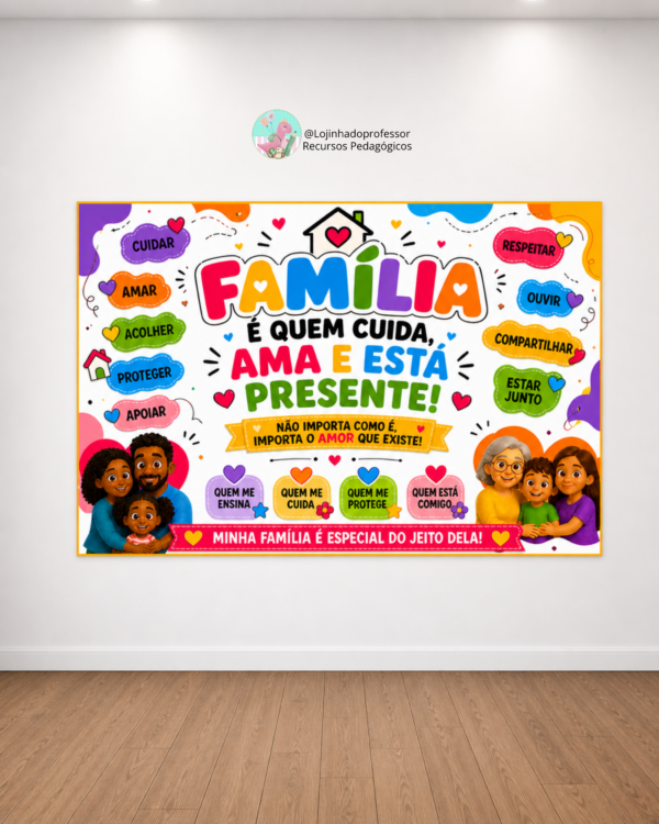 Minha Família é especial-Painel dia da Família