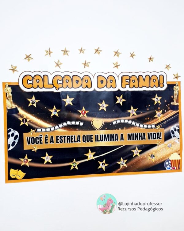 Calçada da fama- Dia da Família-Dia das Mães