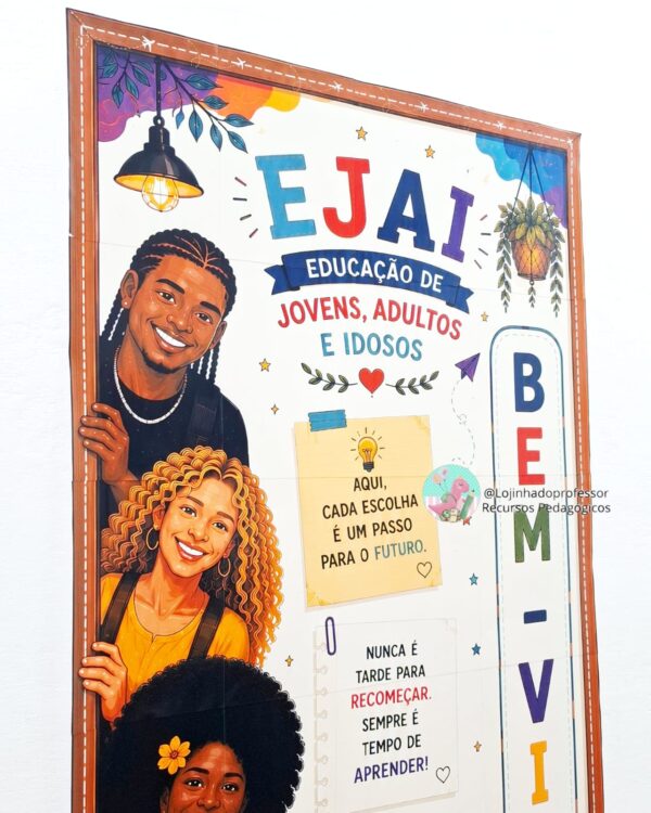 Painel 2 em 1-Porta e Parede–EJAI